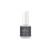 IBD Just Gel Polish Polar Sky in a deep charcoal glitter, evoking the shimmer of a starlit winter night.